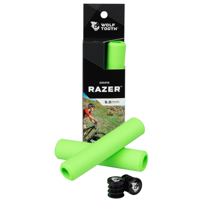 Load image into Gallery viewer, Wolf-Tooth-Razer-Grips-Grips-Slide-On-Grip-133-Bicycle-Grips
