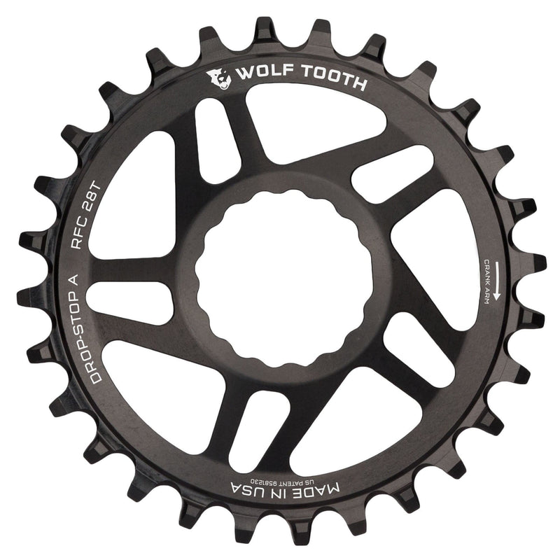Load image into Gallery viewer, Wolf Tooth Direct Mount Chainring - 28t, RaceFace/Easton CINCH Direct Mount, Drop-Stop B, For Boost Cranks, 3mm Offset,
