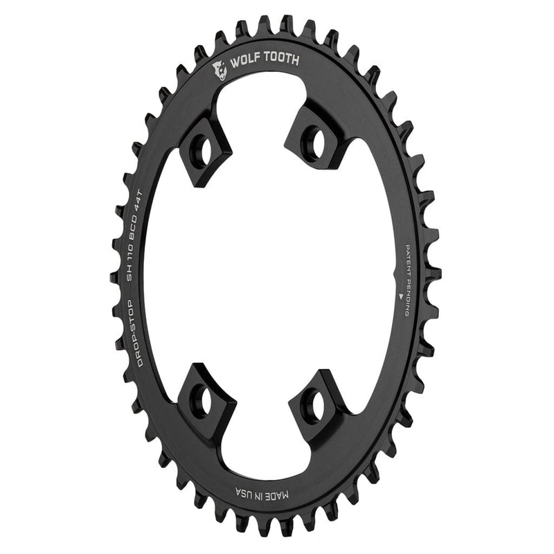 Load image into Gallery viewer, Wolf Tooth Elliptical Shimano Chainring 44t 110 BCD Asymmetric 4-Bolt Aluminum
