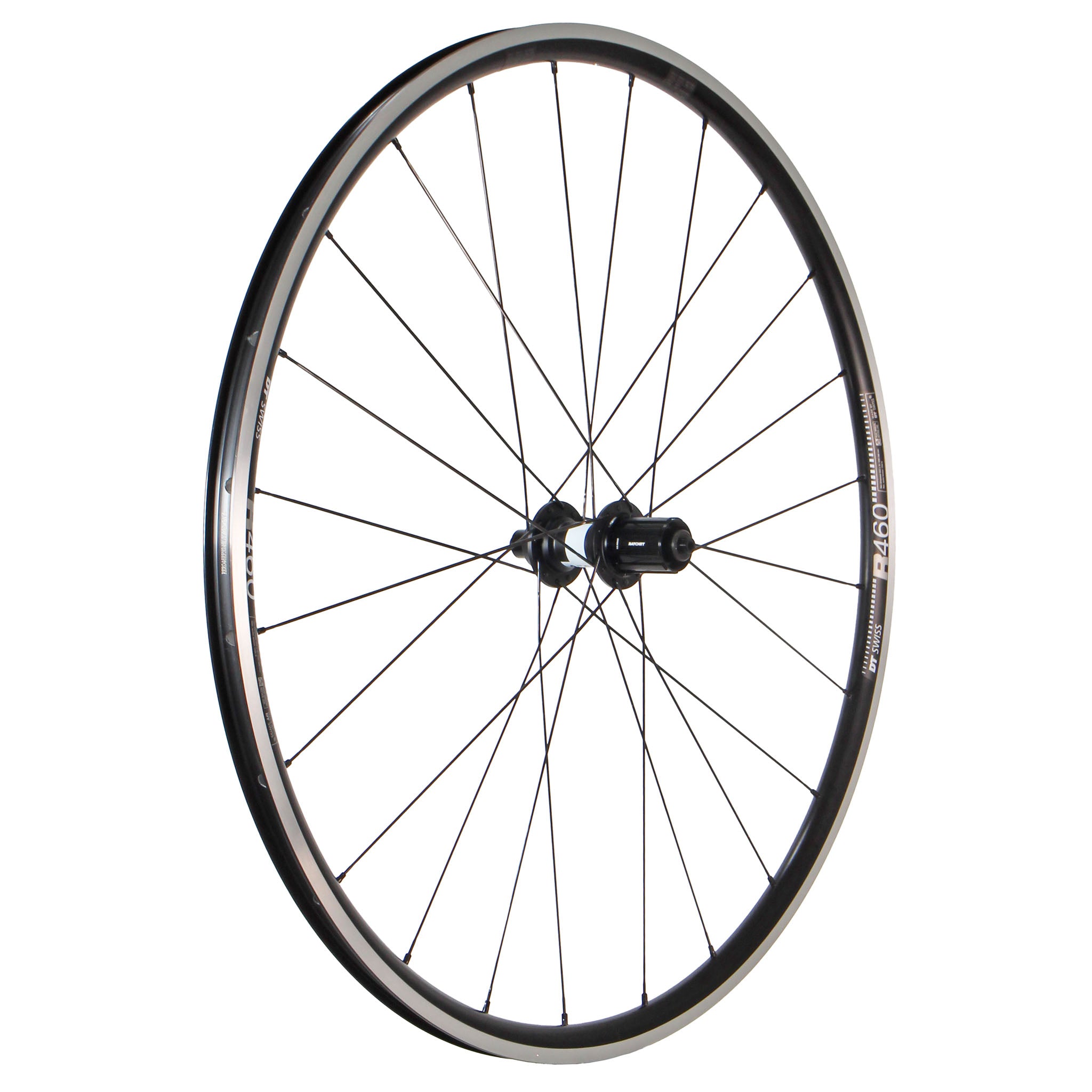 Hand-Built 700c DT Swiss R460/350 Tubeless Road Wheel with QR