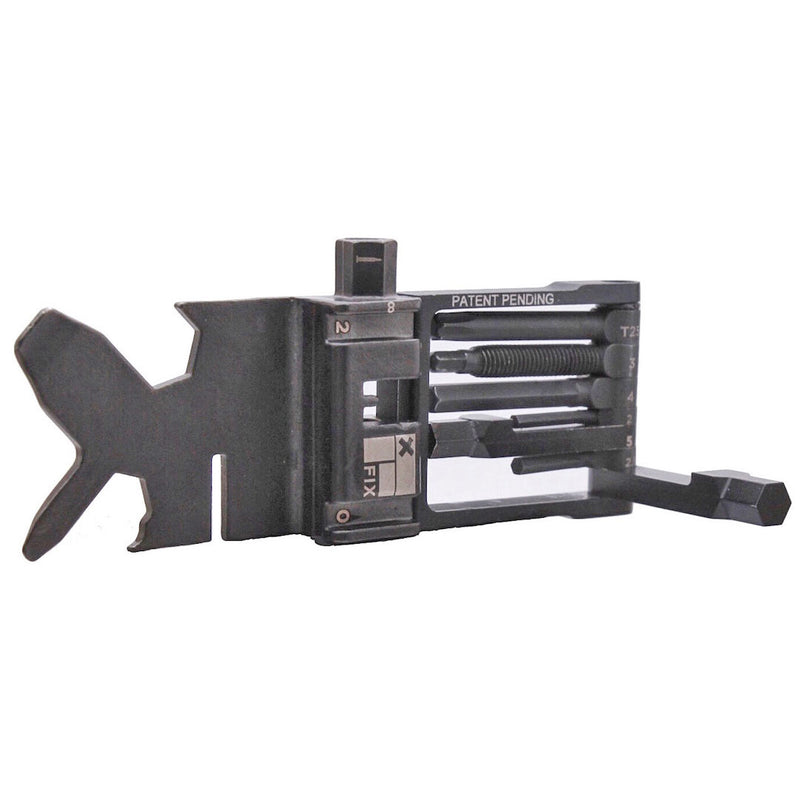 Load image into Gallery viewer, Fix Manufacturing Wheelie Wrench Pro Folding Tool, Black