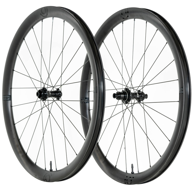 Load image into Gallery viewer, Industry-Nine-Solix-SL-AR40-Carbon-Wheel-Set-700c-WHEL2582-Bicycle-Wheelset