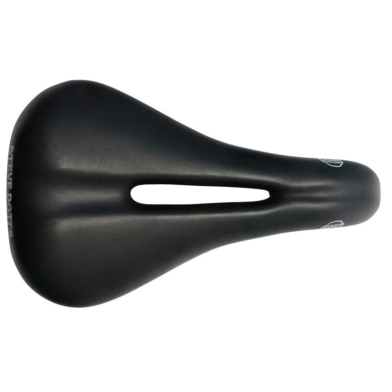 Load image into Gallery viewer, Steve Potts Chinook Steel Rail Saddle 150mm, Black