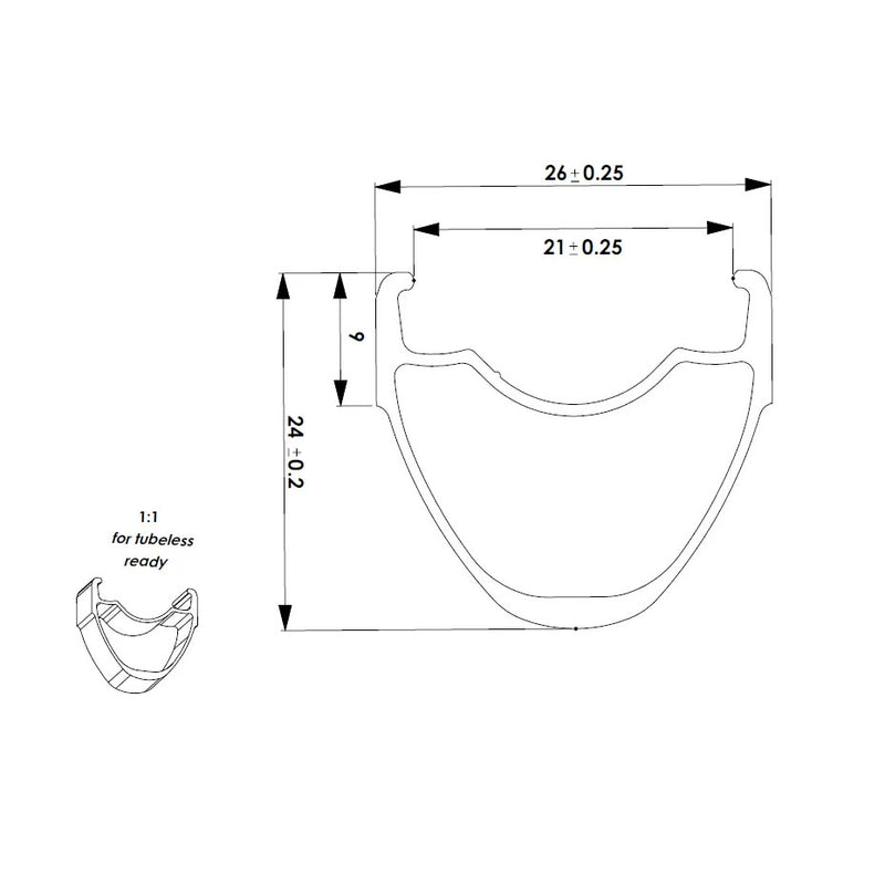 Load image into Gallery viewer, Boyd-Rim-Aluminum-RIMS2693-Bicycle-Rims-For-Custom-Wheels