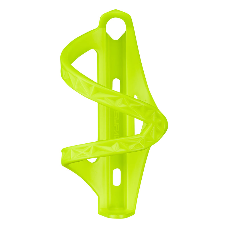 Load image into Gallery viewer, Supacaz Side Swipe Left Bottle Cage Yellow Durable Polycarbonate Bike Bottle Holder for Road, MTB & Gravel Cycling (Pack of 2)