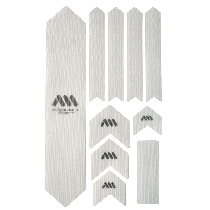 Load image into Gallery viewer, All Mountain Style Extra Honeycomb Frame Guard, Clear/Silver