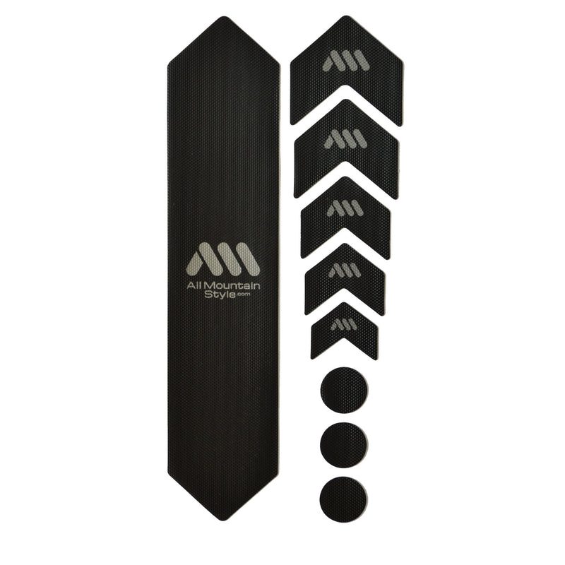 Load image into Gallery viewer, All Mountain Style Basic Honeycomb Frame Guard, Black/Silver