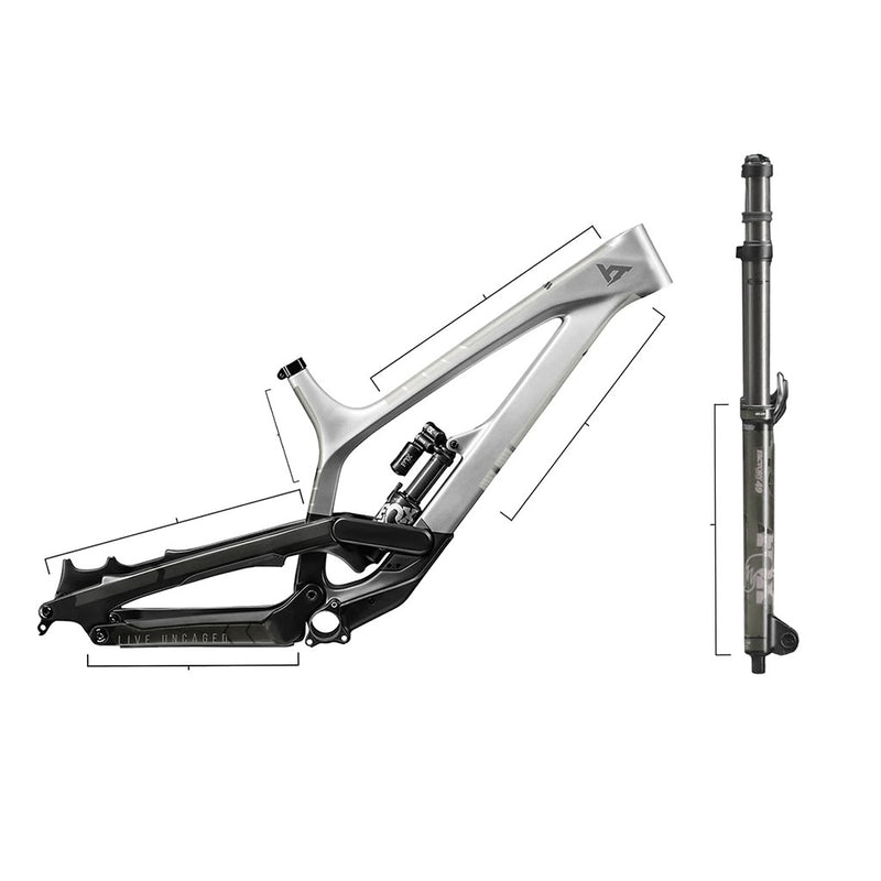 Load image into Gallery viewer, All Mountain Style Total Honeycomb Frame Guard, Clear/Silver