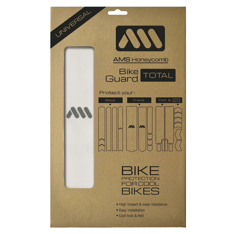 Load image into Gallery viewer, All Mountain Style Total Honeycomb Frame Guard, Clear/Silver