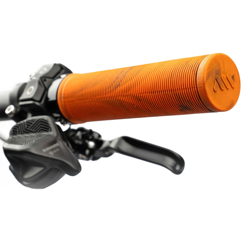 Load image into Gallery viewer, All Mountain Style Barcode Grips, Orange Camo NLS