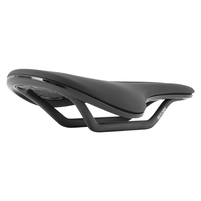 Load image into Gallery viewer, Reform Seymour Saddle, no Power Supply, Carbon Rail, Blk NLA