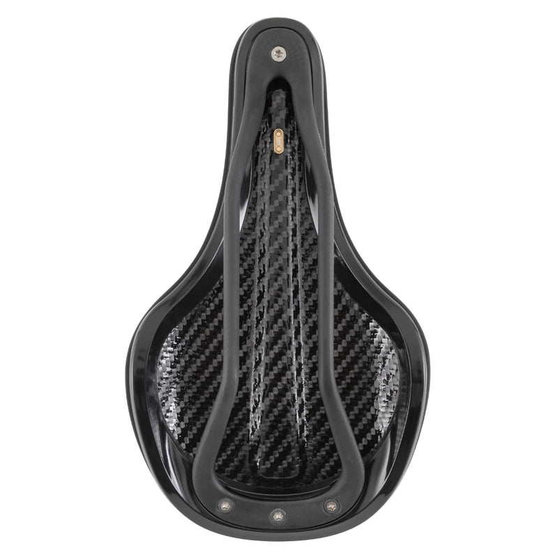 Load image into Gallery viewer, Reform Seymour Saddle, no Power Supply, Carbon Rail, Blk NLA