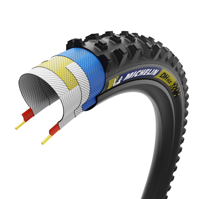 Load image into Gallery viewer, Michelin DH Mud Mountain & Tire Series – Tubeless Ready, MAGI-X Rubber, Downhill & Mud Performance for 27.5” & 29” E-MTBs