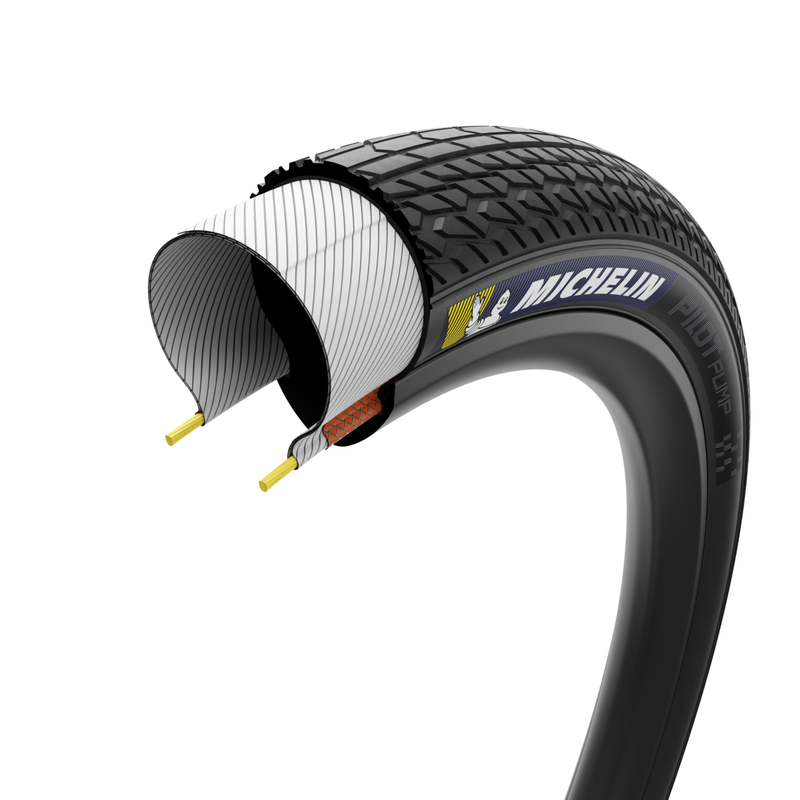 Load image into Gallery viewer, Michelin Pilot Pump TLR 26x2.10, Folding, Tubeless Ready, 3x55, Black
