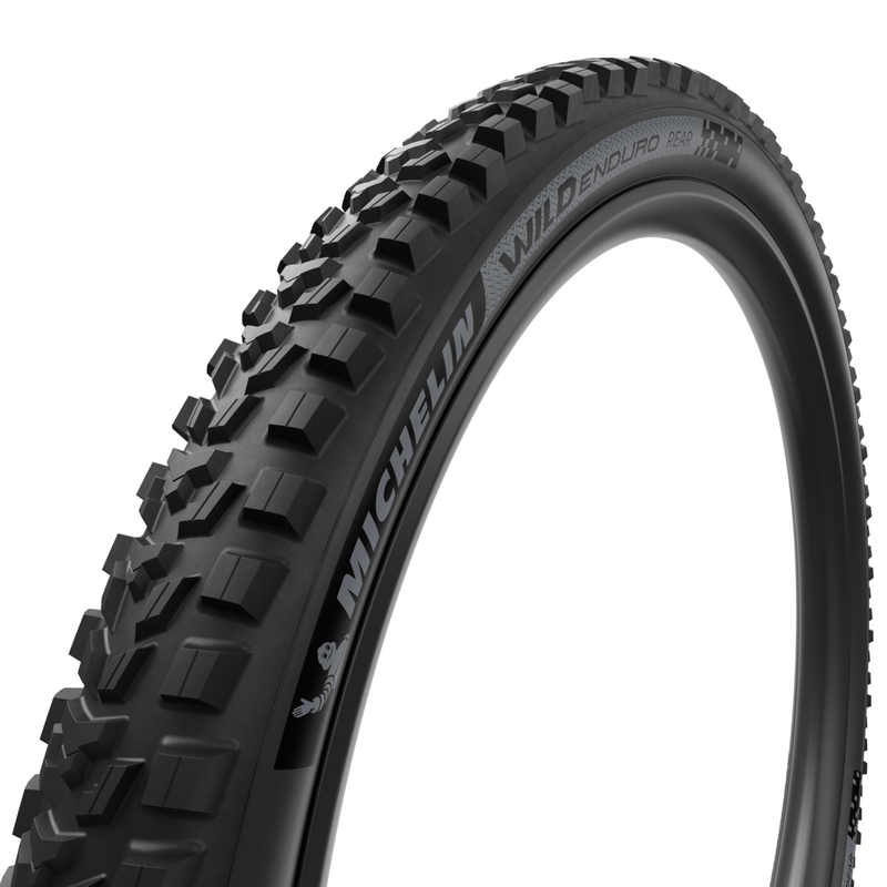 Load image into Gallery viewer, Michelin WILD ENDURO REAR RACING LINE DK, Mountain Tire, 29''x2.40, Folding, Tubeless Ready, MAGI-X, Black