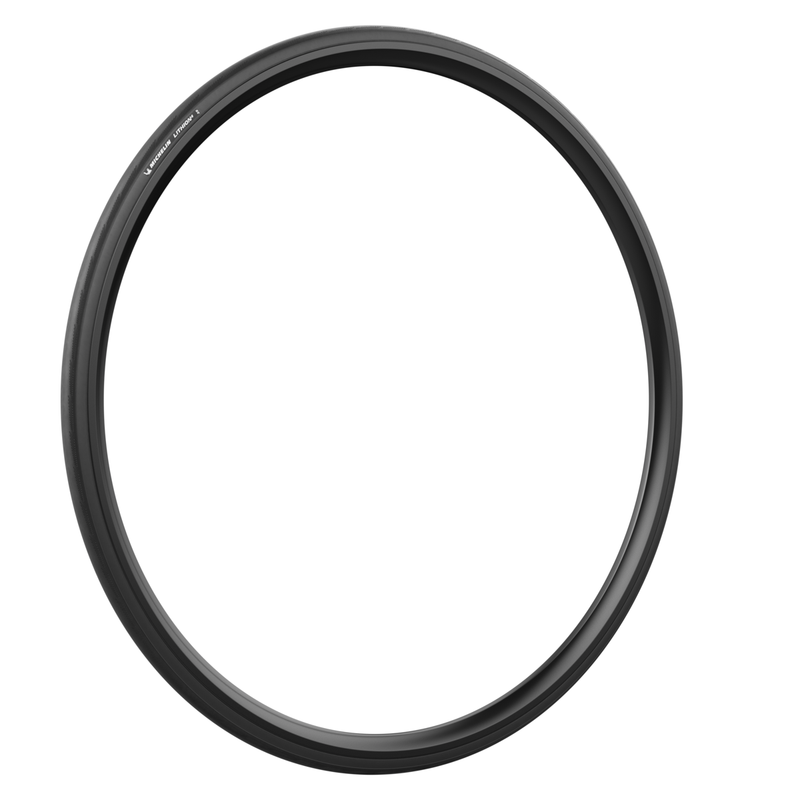 Load image into Gallery viewer, Michelin Lithion Black Road Tire, 700x30C, Folding, Clincher, MAGI-X, Black