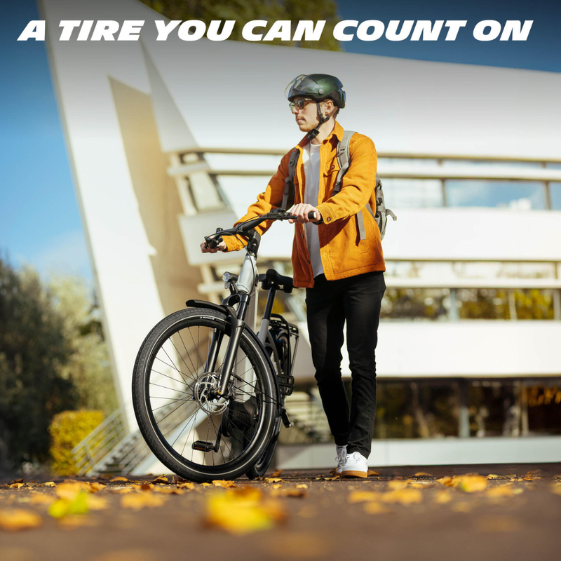Load image into Gallery viewer, Michelin City Touring TT Road Tire 27.5'' - 584 2.20 Black Folding Tubeless