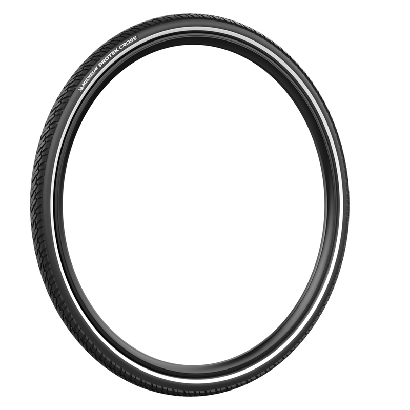 Load image into Gallery viewer, Michelin Protek Cross BR 26 x 1.60 & 1.85 All-Terrain E-Bike Tire with Anti-Puncture Reinforcement, City Rubber Compound, City Shield Casing