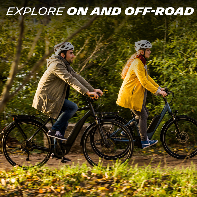 Load image into Gallery viewer, Michelin Protek Cross BR 26 x 1.60 & 1.85 All-Terrain E-Bike Tire with Anti-Puncture Reinforcement, City Rubber Compound, City Shield Casing