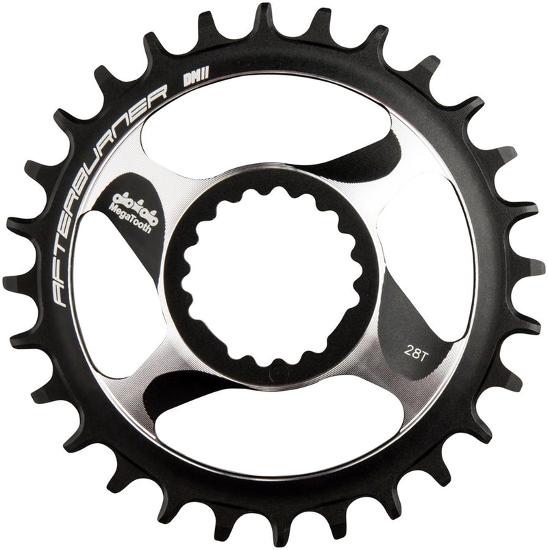 Load image into Gallery viewer, FSA Afterburner Chainring 30t Direct Mount Megatooth 11-Speed Aluminum Black