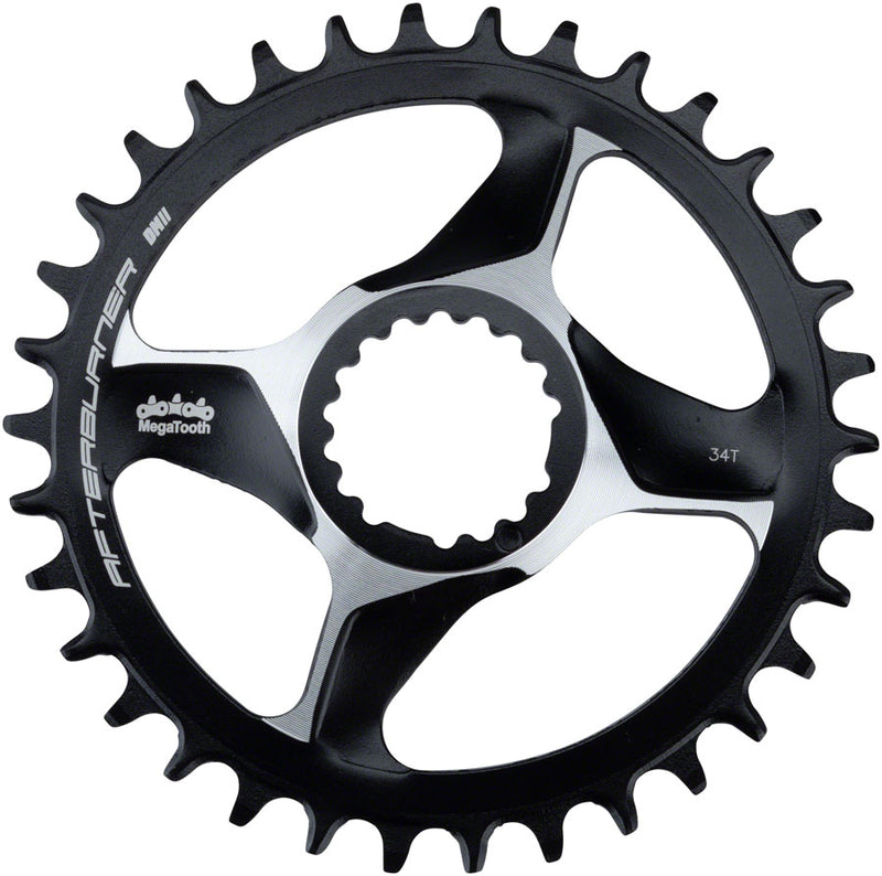 Load image into Gallery viewer, FSA Afterburner Chainring 32t Direct Mount Megatooth 11-Speed Aluminum Black