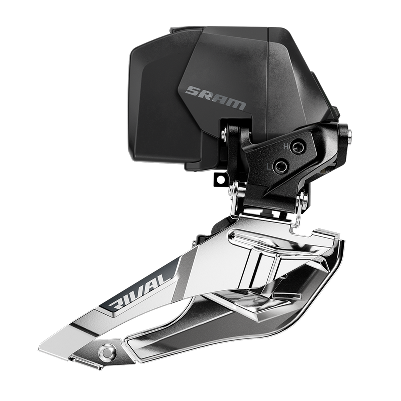 Load image into Gallery viewer, SRAM Rival AXS Front Derailleur - 2x12-Speed, Braze-on, (Battery Not Included), Black, E1