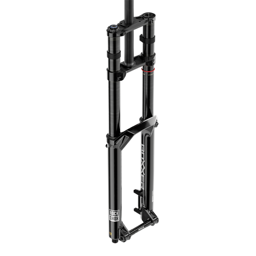 Load image into Gallery viewer, Rockshox BoXXer Ultimate Charger3.2 RC2 27.5" Boost Fork with DebonAir+ Suspension, 200mm Travel, 48mm Offset, 20x110mm Thru-Axle, Black, Includes Fender, Bottom Tokens, Crowns, Star Nut & Maxle Stealth for Enduro & DH Mountain Biking