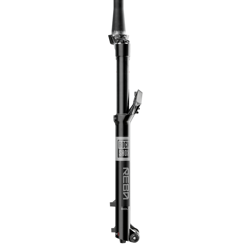 Load image into Gallery viewer, RockShox Reba Gold Isolator Fork — 27.5" Boost 15x110mm, 130mm Travel, Tapered Crown, DebonAir, 44mm Offset, 3-Position, Compatible with Fox B1, Black