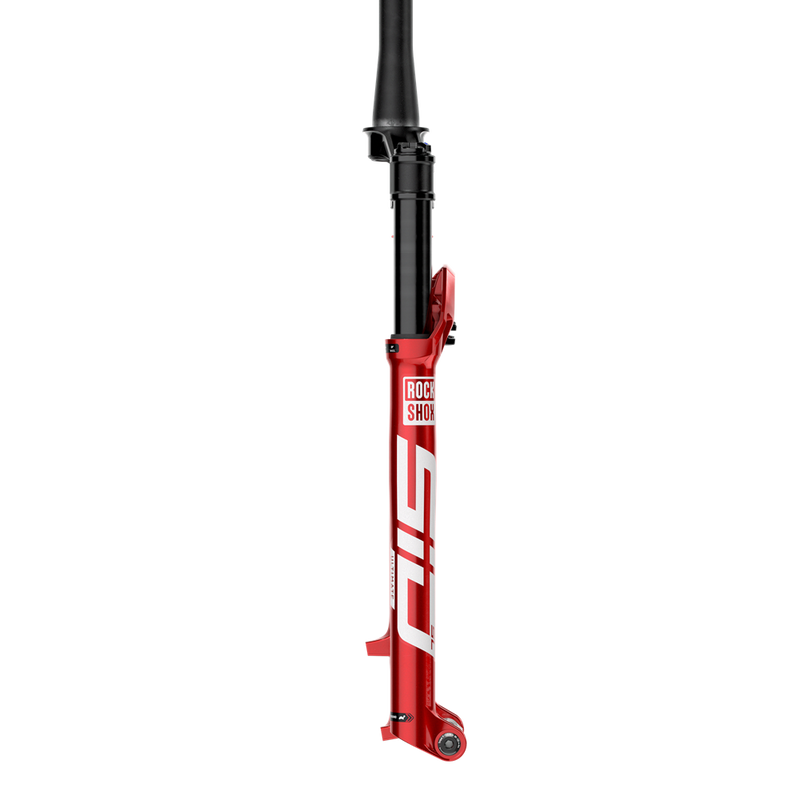 Load image into Gallery viewer, RockShox SID SL Ultimate Race Day 29" Carbon Fork – 110mm Boost, 44mm Offset, Tapered 1.5E1 Crown, DebonAir Air Spring, Electric Red Finish, Includes Maxle Stealth, ZipTie Fender, and Star Nut