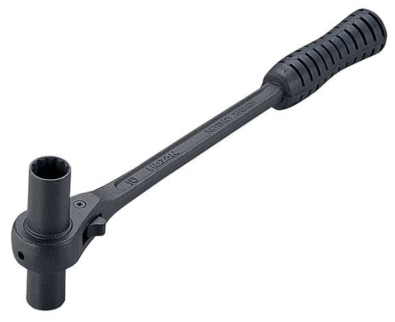 Load image into Gallery viewer, Hozan-Ratcheting-Hub-Nut-Wrench-C-160-Crank-Arm-Tool-TL2424