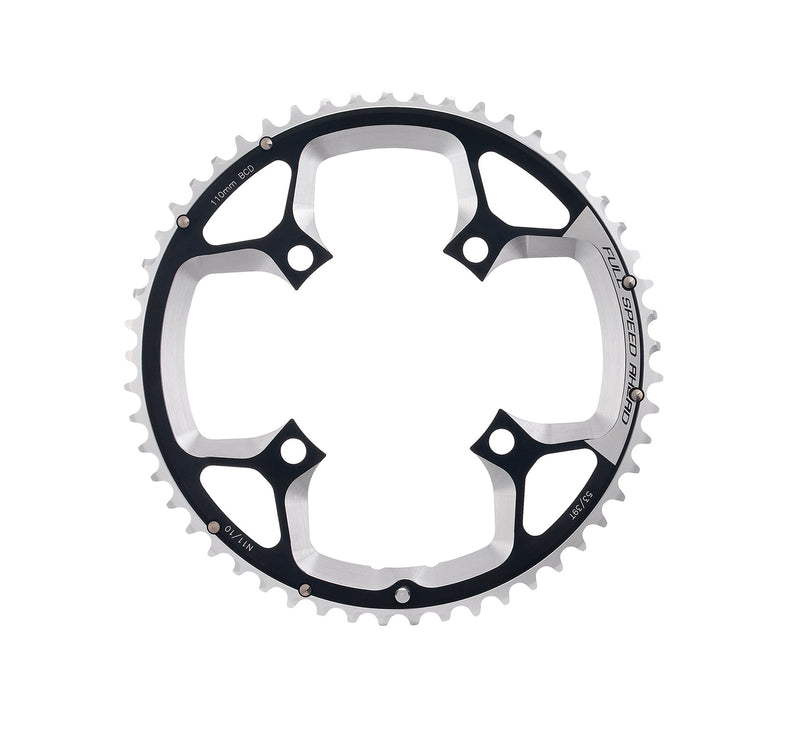 Load image into Gallery viewer, FSA Gossamer ABS Chainring 46t 110 BCD 11-Speed 4-Bolt Aluminum Black N10/N11