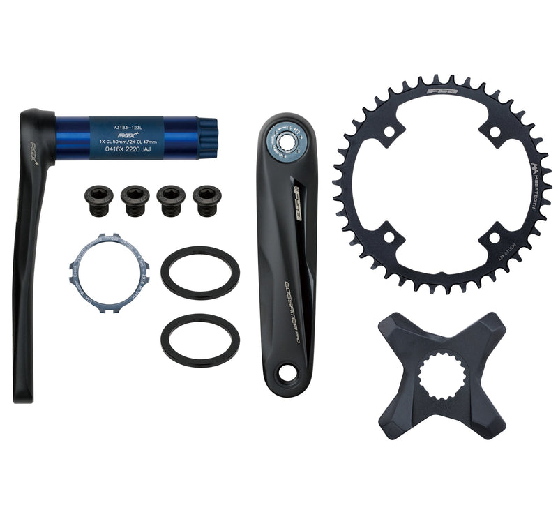 Load image into Gallery viewer, FSA Gossamer Pro Modular AGX+ 1x Crankset 175mm 11-Spd 42t 120mm BCD