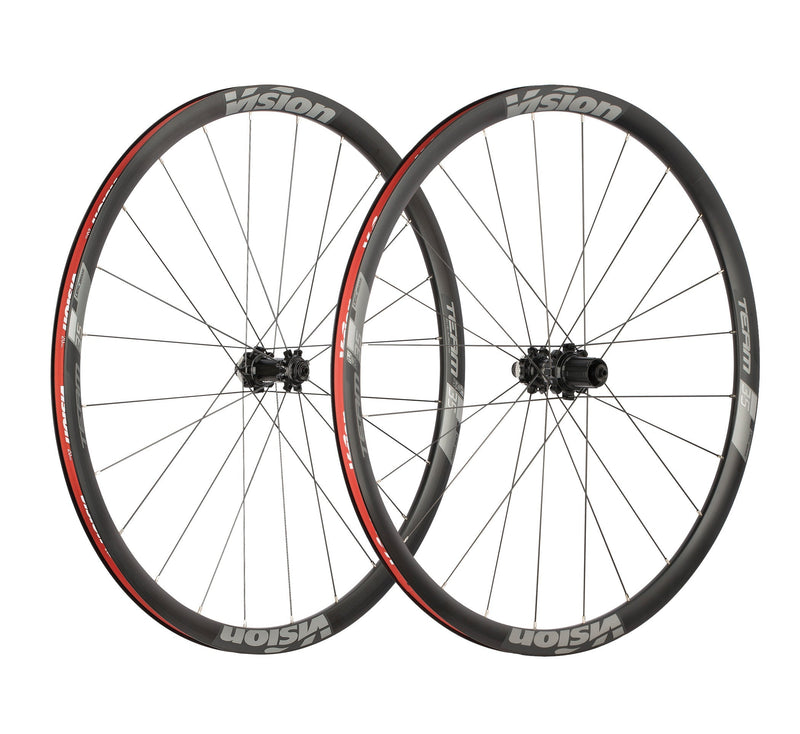 Load image into Gallery viewer, Vision-Team-35-Disc-Wheelset-Wheel-Set-700c-Tubeless-Ready-Clincher-WHEL1762-Bicycle-Wheelset
