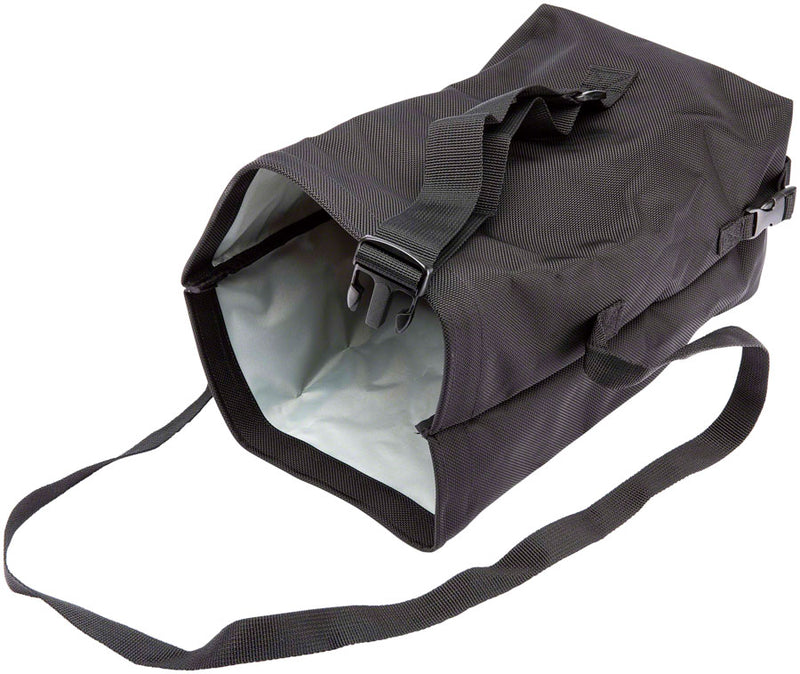 Load image into Gallery viewer, Portland Design Works Takeout Basket Black Aluminum 10x6x4`