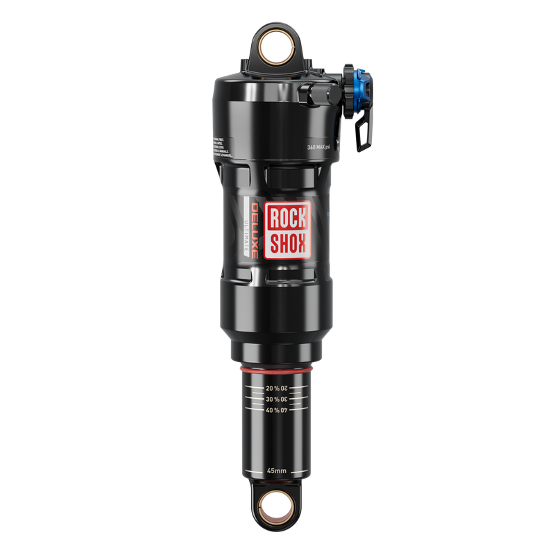 Load image into Gallery viewer, RockShox Deluxe Ultimate RCT Rear Shock - 230 x 57.5mm, Linear XL, 4 Neg/0 Pos Tokens, Reb 55 / Comp 30, Lock Out 4,