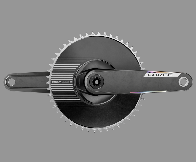 Load image into Gallery viewer, SRAM Force 1x Aero E1 Crankset, Speed: 12/13, Spindle: 28.99mm, BCD: Direct Mount SRAM 8 Bolt, 50, DUB, 165mm, Black,