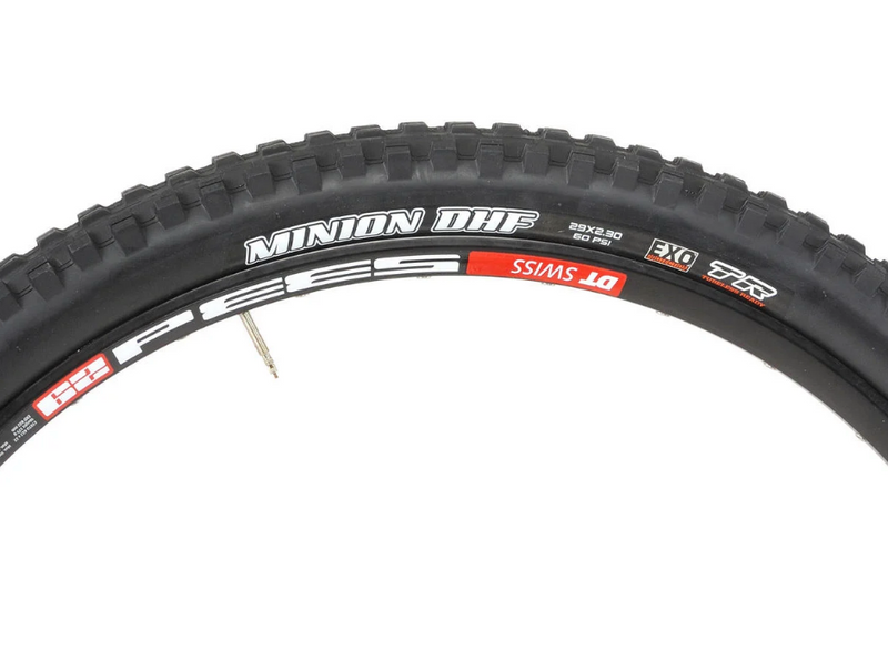 Load image into Gallery viewer, Maxxis Minion DHF Tubeless Folding 29 x 2.3 MTB Tire | Dual EXO Casing, Low Rolling Resistance, Superior Traction for Downhill, All-Mountain, & Enduro Bikes