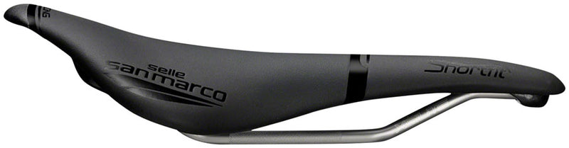 Load image into Gallery viewer, Selle San Marco Shortfit Open-Fit Racing Saddle - Black 155mm Manganese