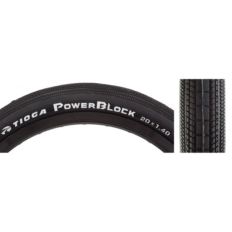 Load image into Gallery viewer, Tioga-PowerBlock-Tire-20-in-1.4-in-Wire-TR4719-Wire-Bead-Tires