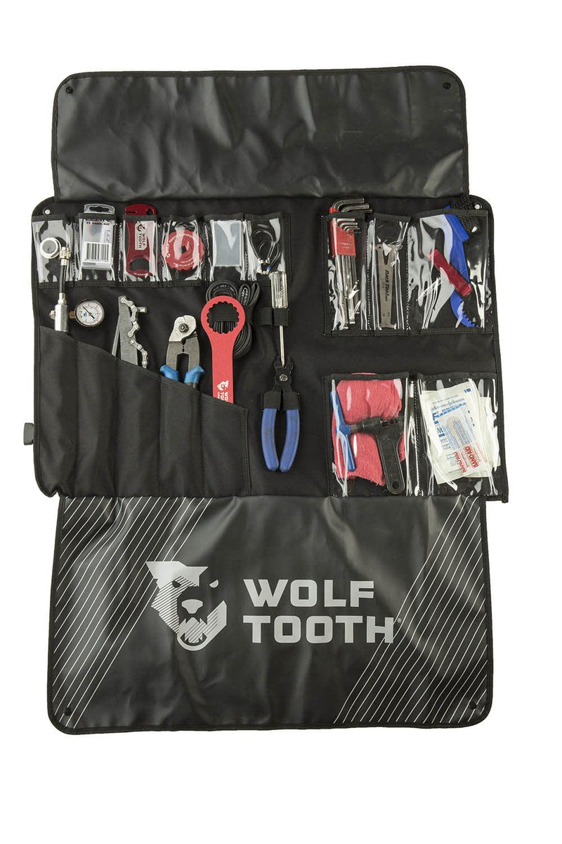 Load image into Gallery viewer, Wolf Tooth Components Travel Tool Wrap, Black