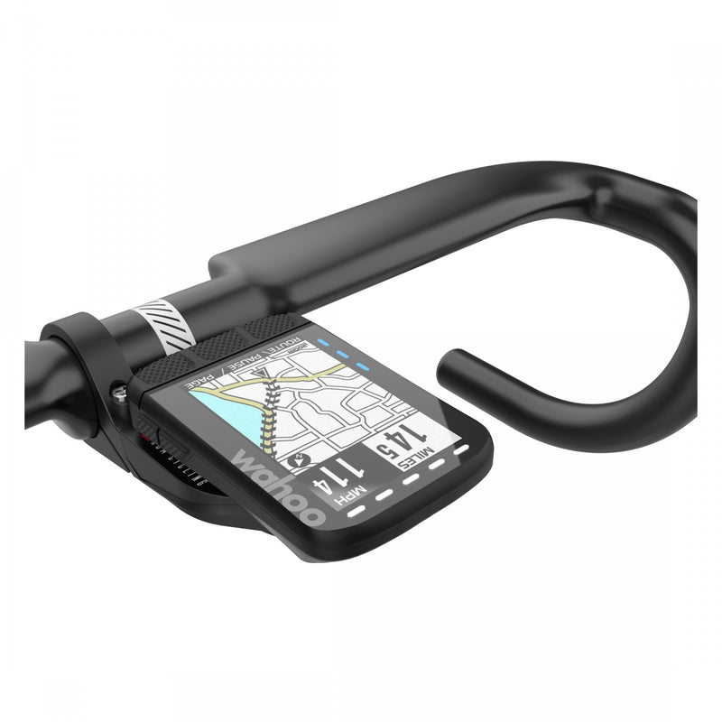 Load image into Gallery viewer, Kom Cycling Wahoo Aero Mount Black Aero Includes Shims To Fit 25.4mm &amp; 22.2mm
