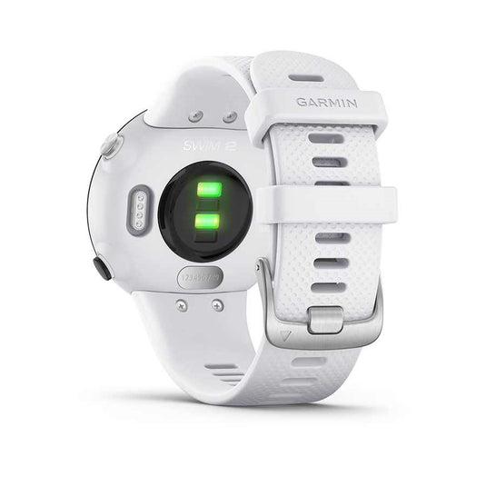 Garmin Garmin Swim 2 Watch Watch Color: White, Wristband: White - Silicone
