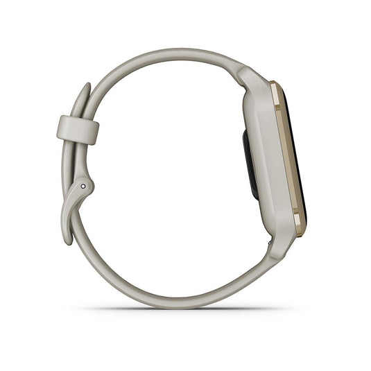 Garmin Venu Sq 2 Music Watch, Watch Color: French Grey, Wristband: French Grey - Silicone