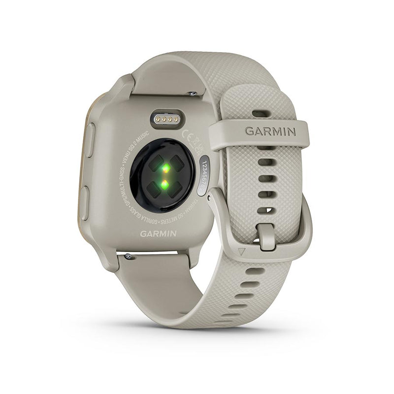 Load image into Gallery viewer, Garmin Venu Sq 2 Music Watch, Watch Color: French Grey, Wristband: French Grey - Silicone
