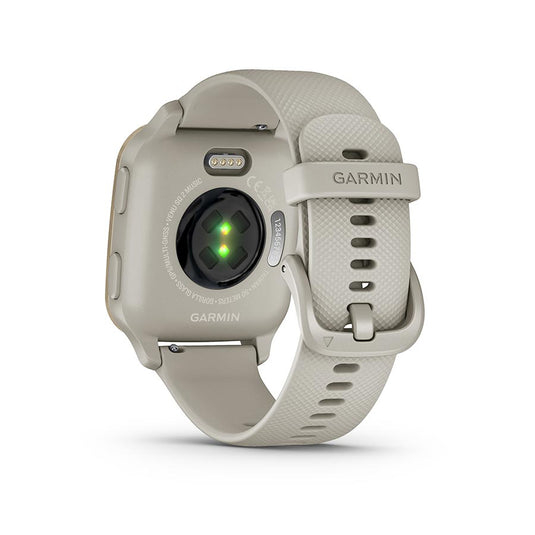 Garmin Venu Sq 2 Music Watch, Watch Color: French Grey, Wristband: French Grey - Silicone
