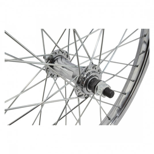 Wheel Master 20in Juvenile W/M Steel 1.75 Front B/O 3/8x100mm Rim Brake Silver