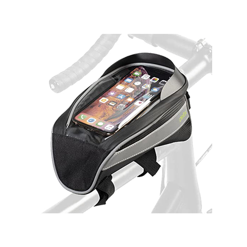 Load image into Gallery viewer, Delta-Top-Tube-Phone-Bag-Phone-Bag-and-Holder-Reflective-Bands-_PBHD0151
