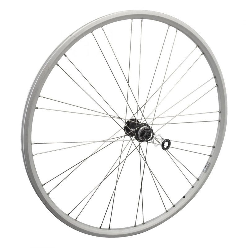 Load image into Gallery viewer, Wheel-Master-700C-29inch-Alloy-Hybrid-Comfort-Disc-Double-Wall-Front-Wheel-700c-Clincher_FTWH0422

