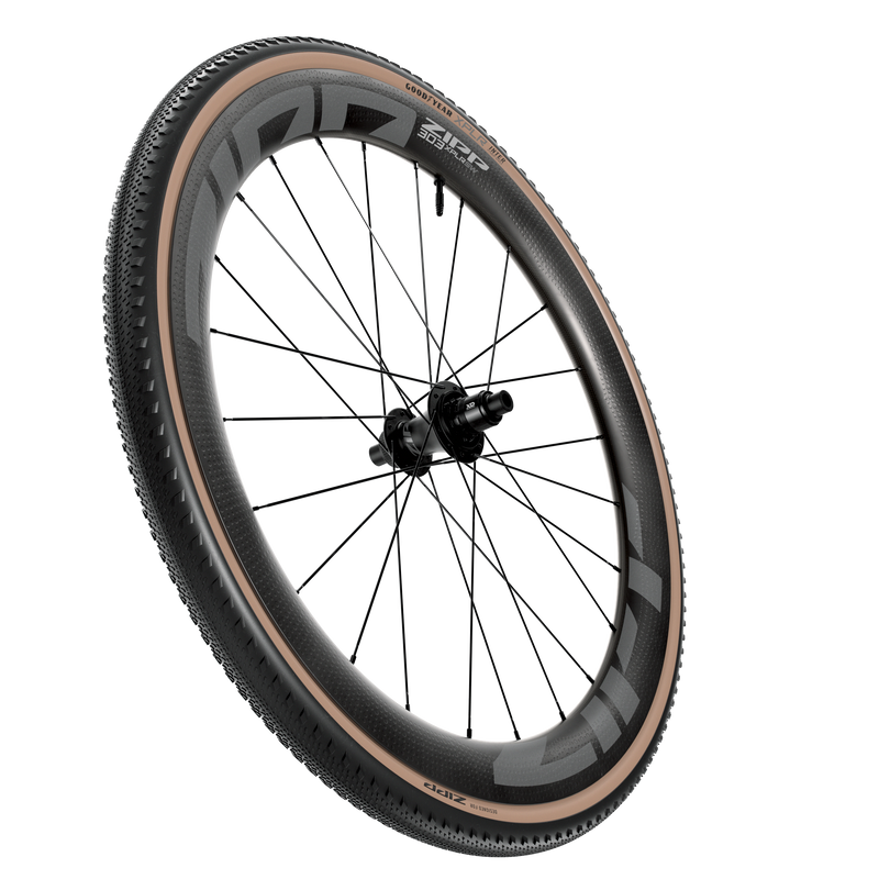 Load image into Gallery viewer, Zipp Goodyear XPLR Inter Gravel Tire, 700x45C, Folding, Tubeless Ready, Dynamic:UHP, M:Wall, Black
