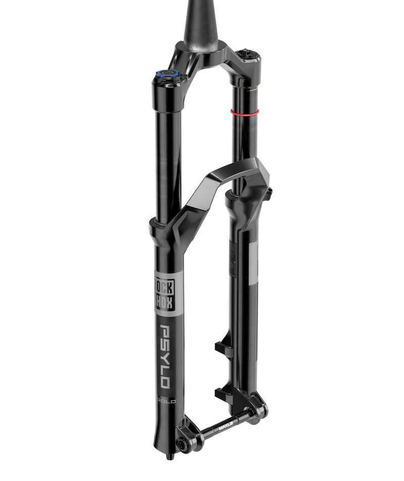 Load image into Gallery viewer, RockShox Psylo Gold A1 Suspension Fork, 29'', DebonAir, 160mm, 1-1/8''-1.5'', 15x110mm TA, Rake: 44mm, Black
